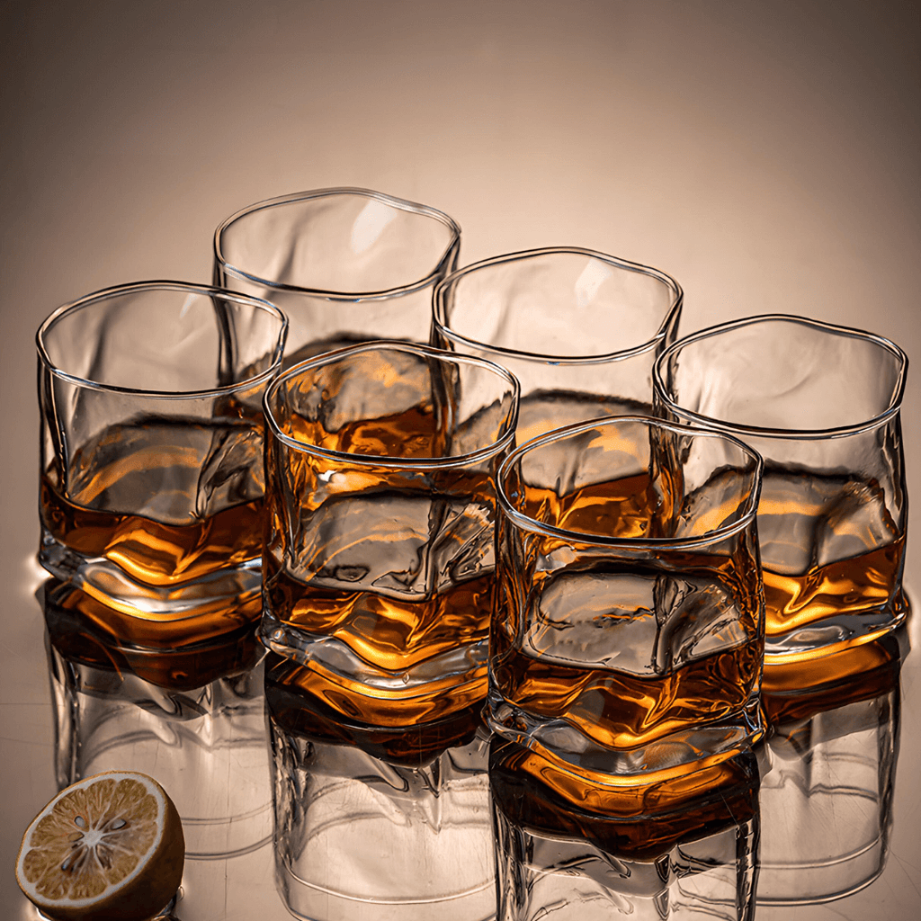 Hoshi Japonské Křišťálové Sklenice na Whiskey