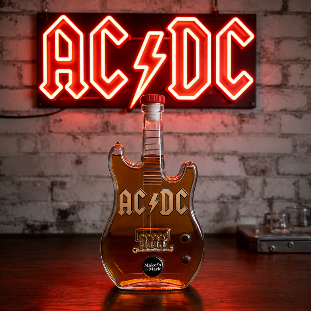 Whisky láhev - AC/DC Guitar Edition