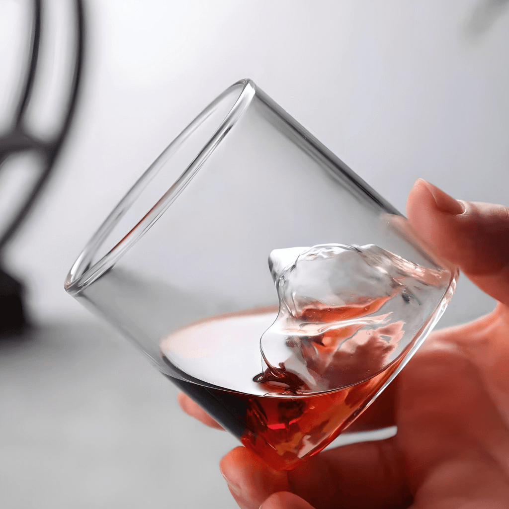 Whiskey Sklenice s Japonským Krystalem ve Tvaru Hory Fuji