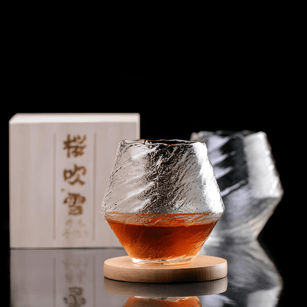 Japonský Krystalový Whiskey Pohár Yume
