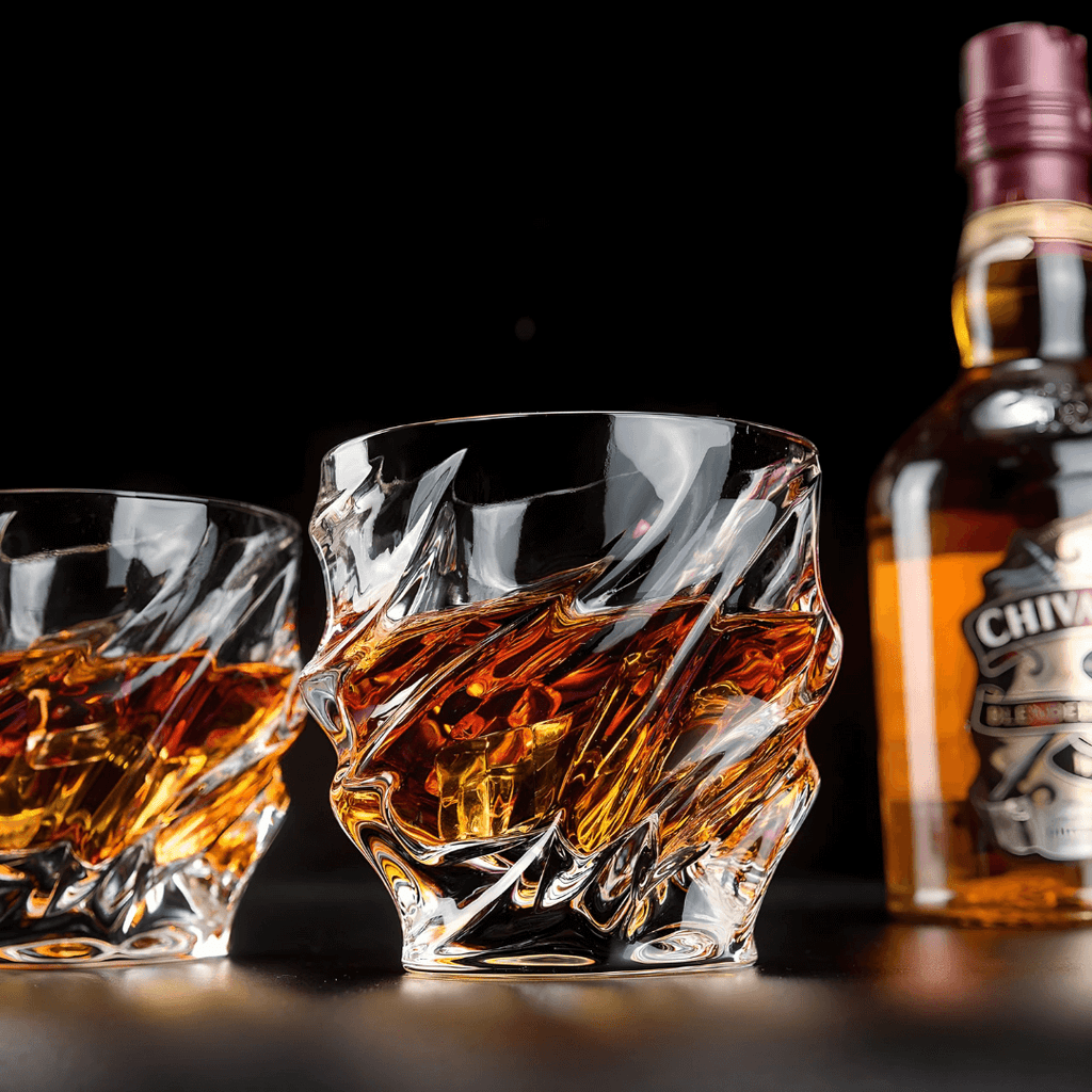 Nami Japonský Křišťálový Pohár na Whiskey