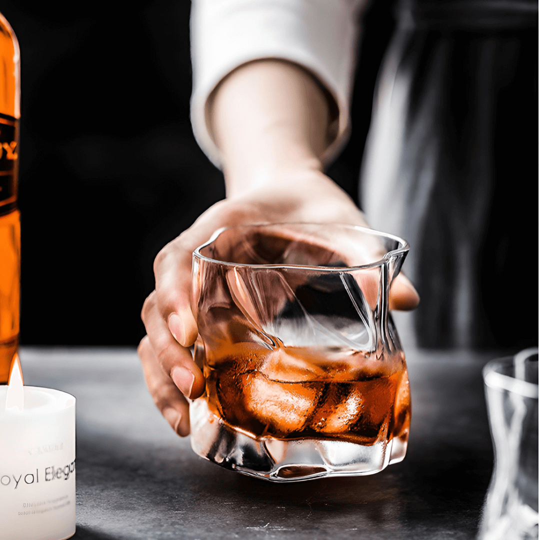 Hoshi Japonské Křišťálové Sklenice na Whiskey