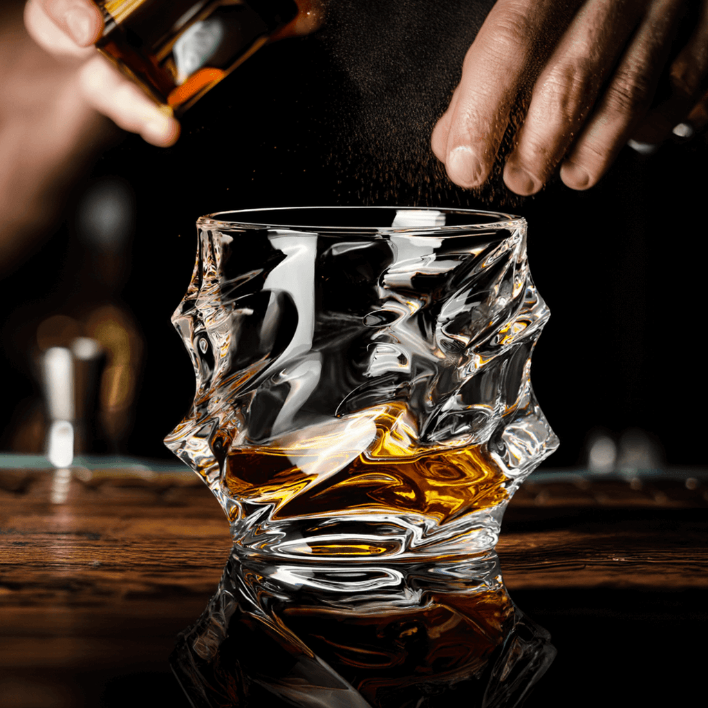 Japonský Křišťálový Whisky Pohár Arashi