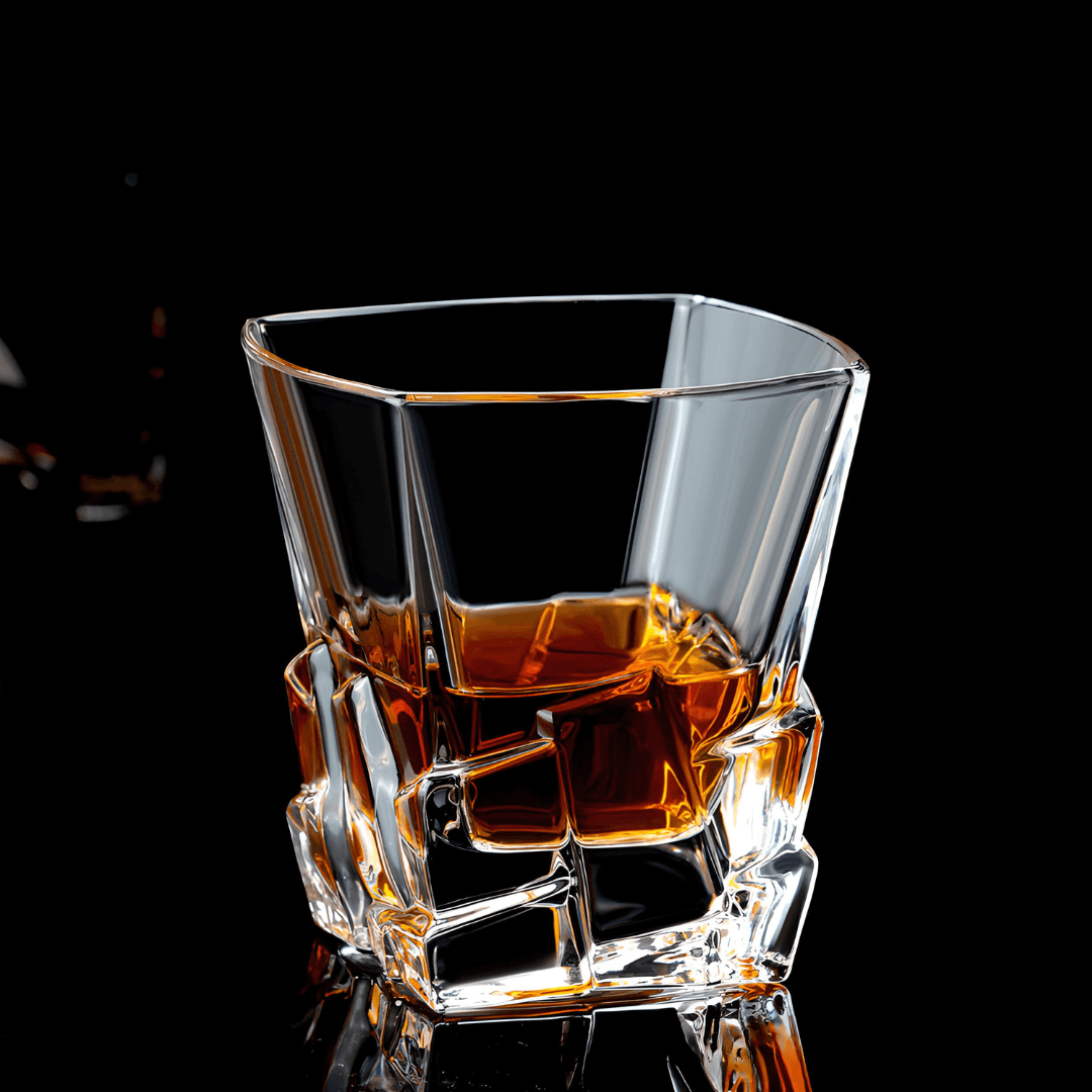 Japonský krystalový whiskey pohár Iwa
