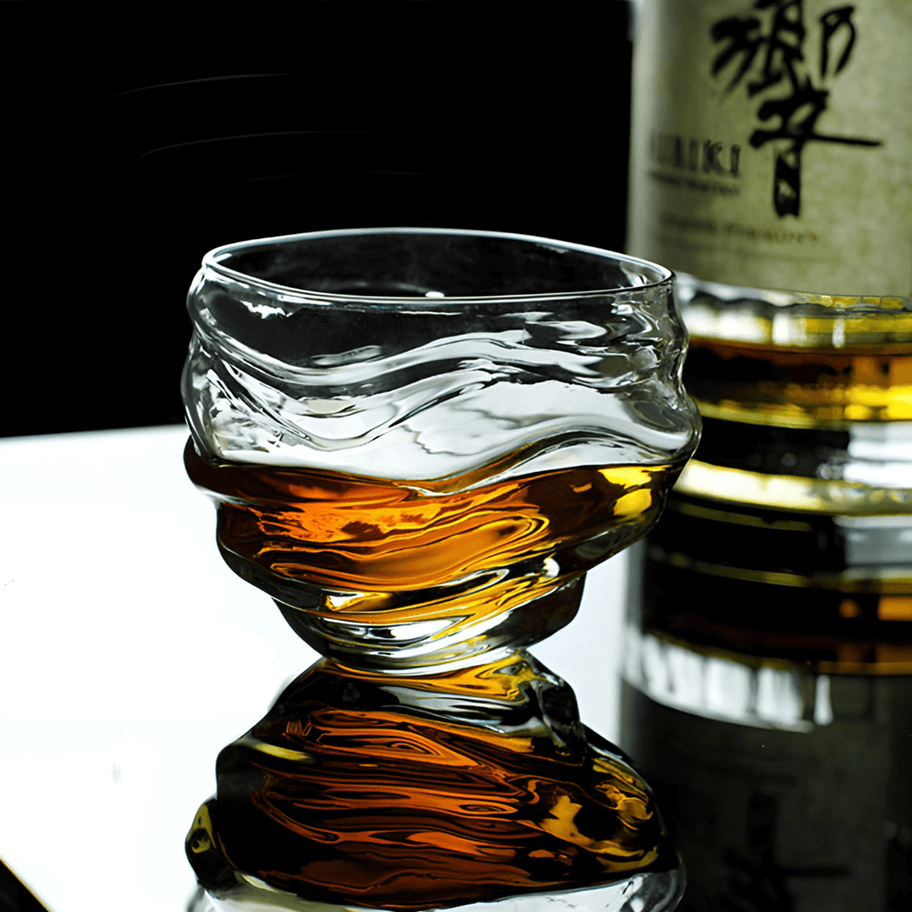 Japonská krystalová sklenice na whisky Kai