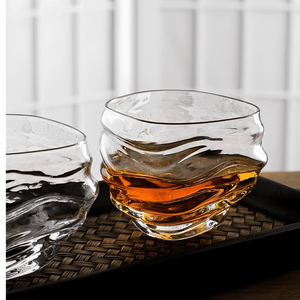 Japonská krystalová sklenice na whisky Kai