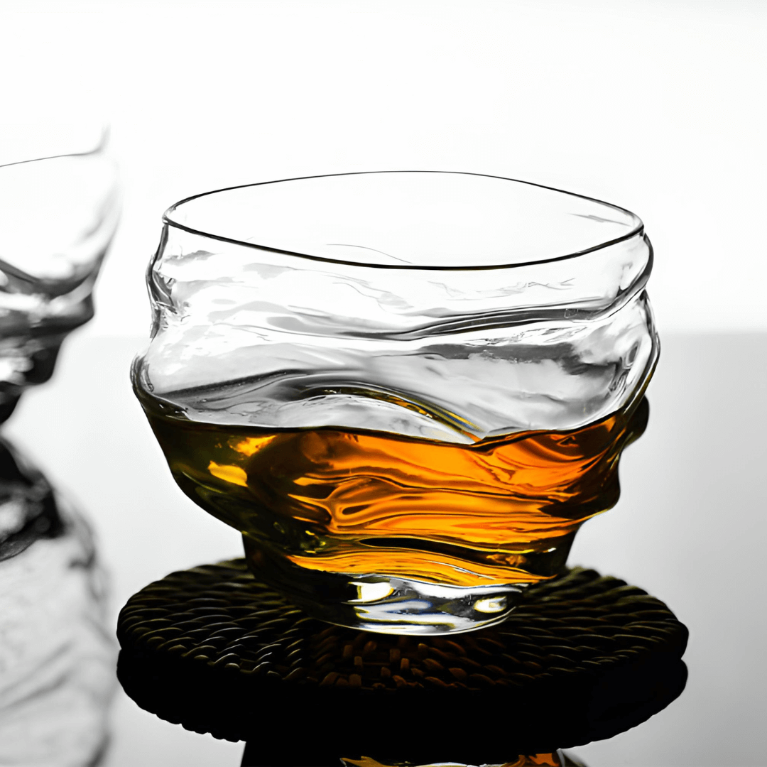 Japonská krystalová sklenice na whisky Kai
