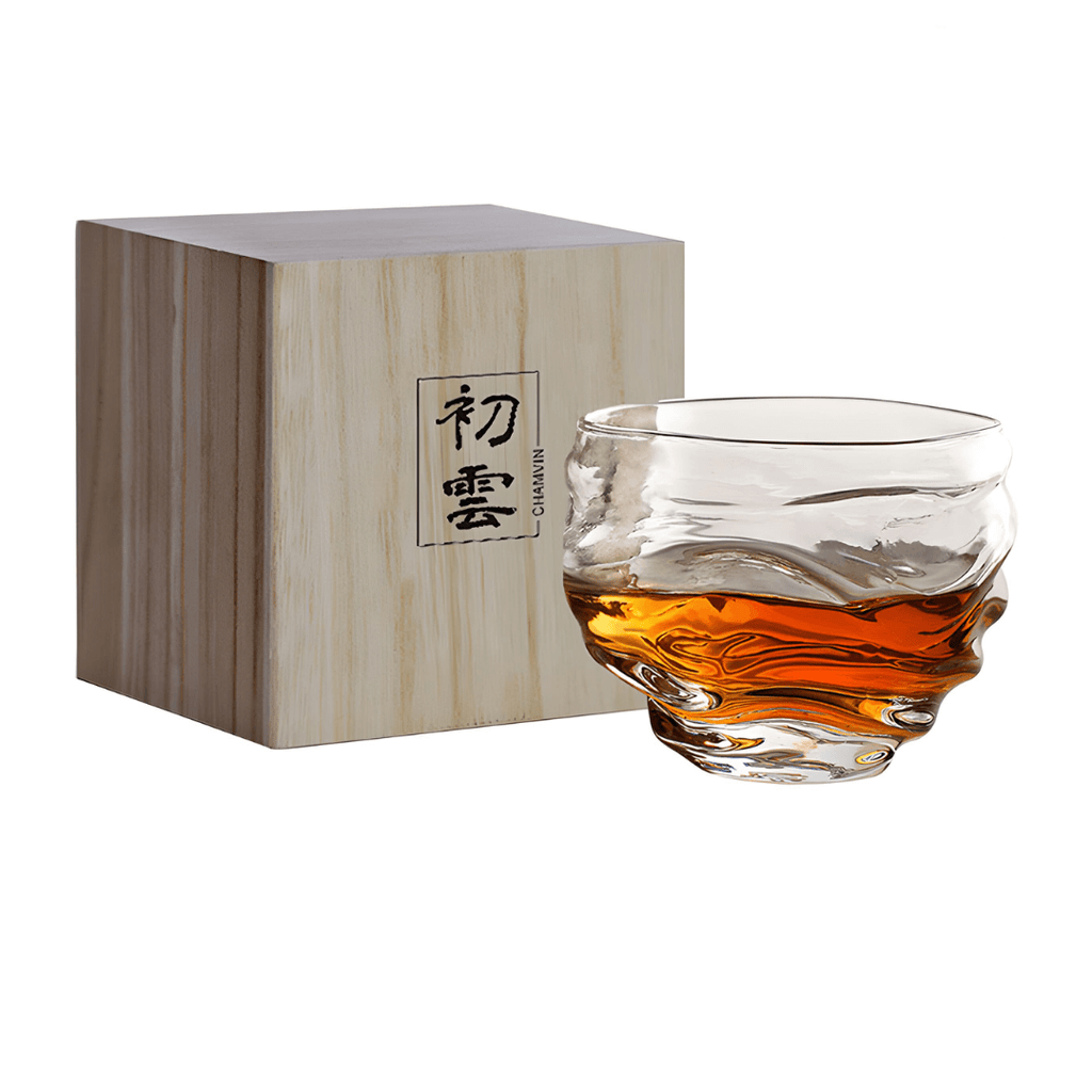 Japonská krystalová sklenice na whisky Kai