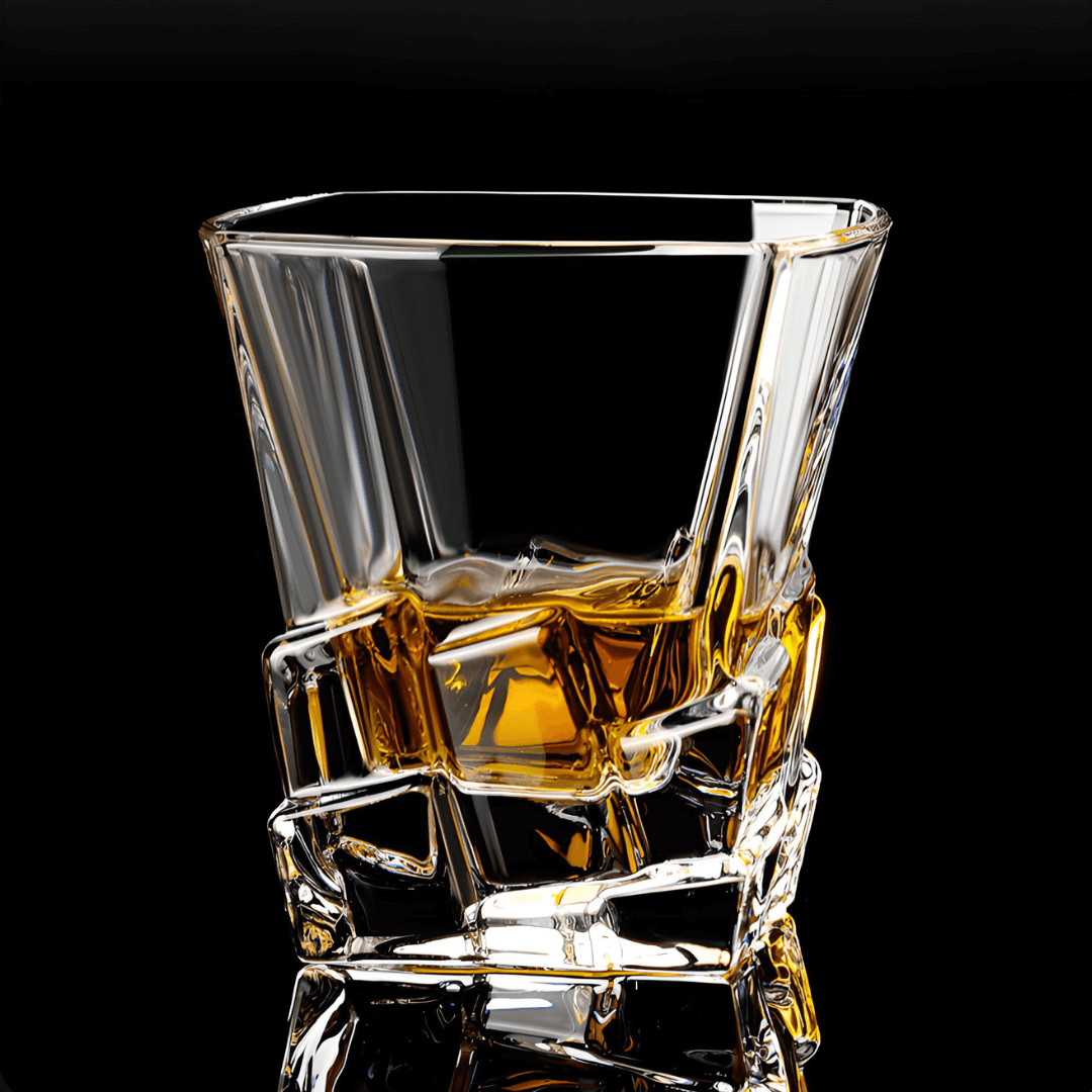 Japonský krystalový whiskey pohár Iwa