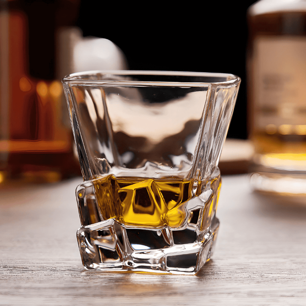 Japonský krystalový whiskey pohár Iwa