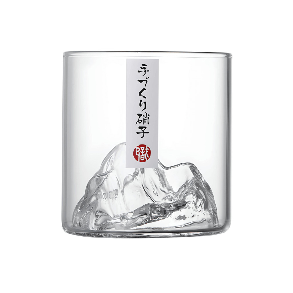 Whiskey Sklenice s Japonským Krystalem ve Tvaru Hory Fuji