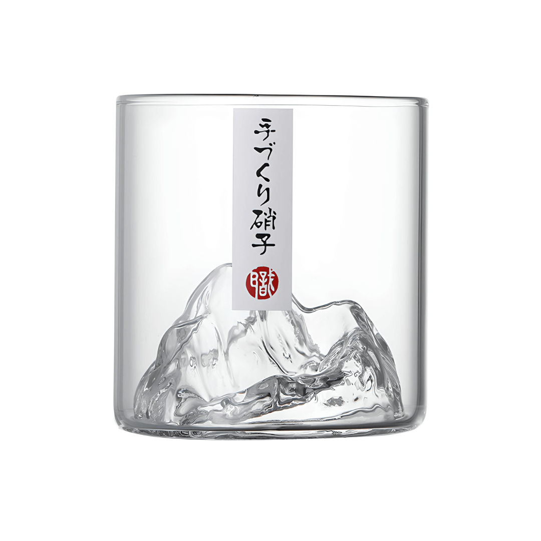 Whiskey Sklenice s Japonským Krystalem ve Tvaru Hory Fuji