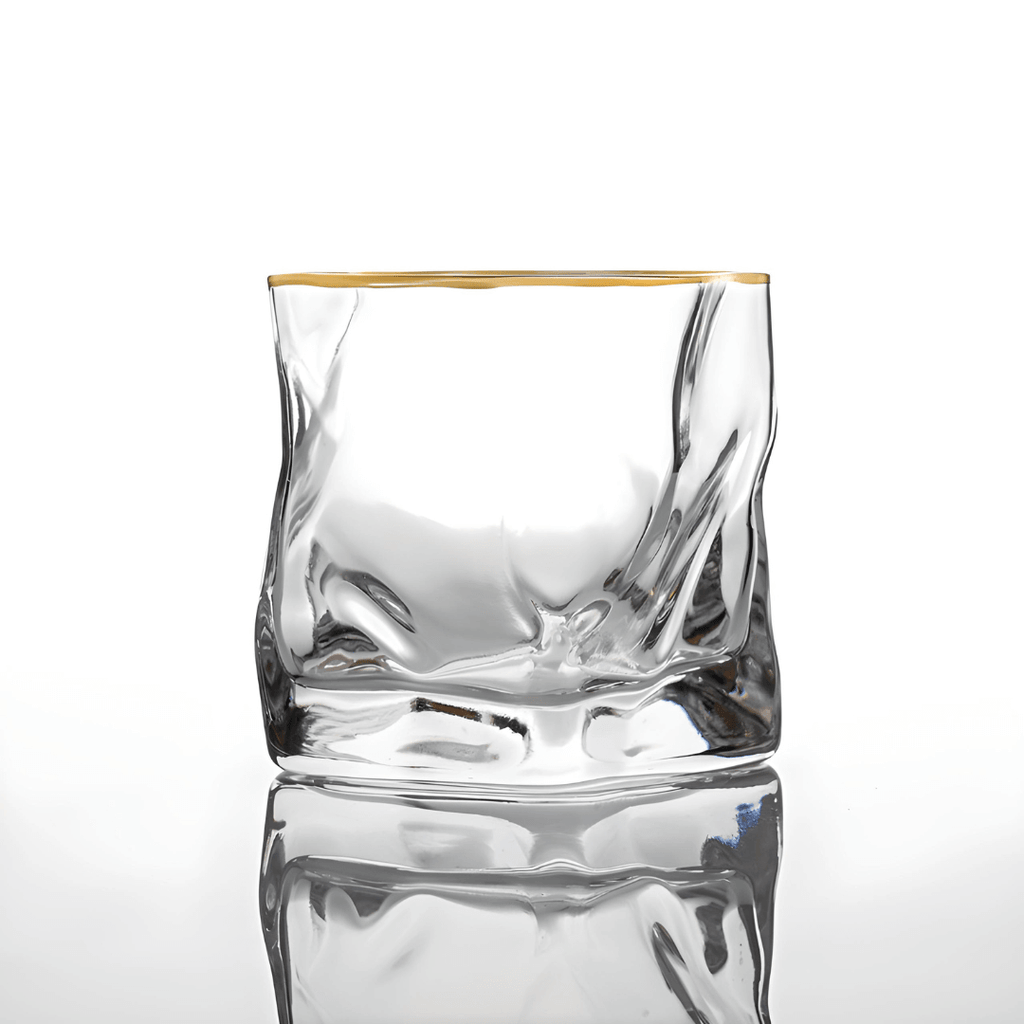 Hoshi Gold Japonský Křišťálový Pohár na Whiskey