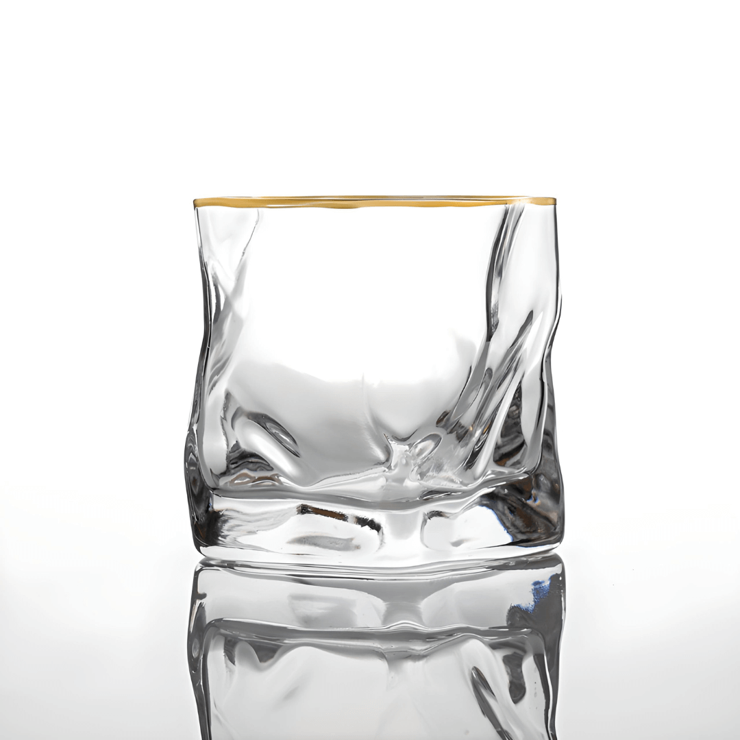 Hoshi Gold Japonský Křišťálový Pohár na Whiskey