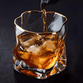 Hoshi Gold Japonský Křišťálový Pohár na Whiskey