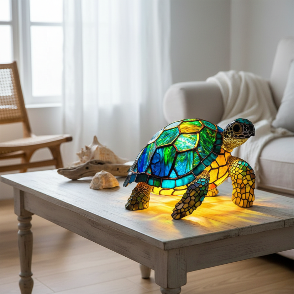 Lampa „Molokai” s motivem želvy