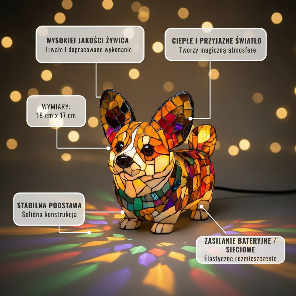 Oslnivý Corgi