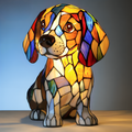 Sedící Beagle