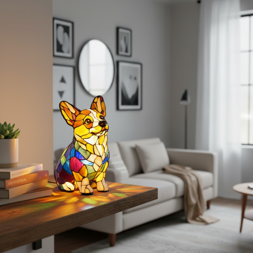 Sedící Corgi