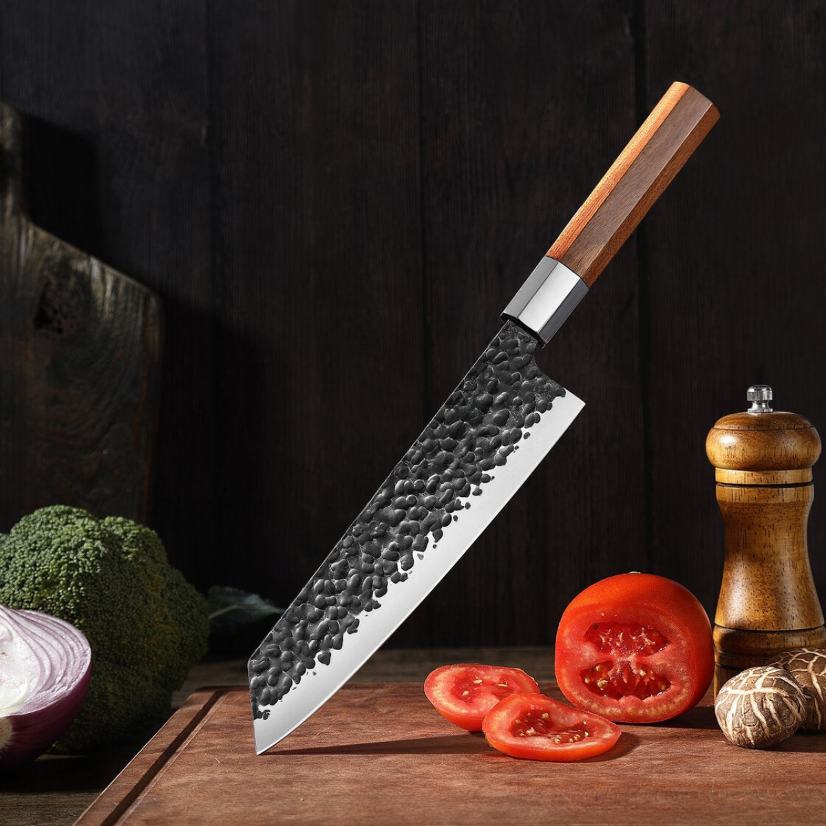Kiritsuke nůž z nerezové oceli – přesná čepel 34,5 cm