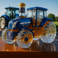Klasický whisky da Casa ve tvaru traktoru New Holland T7