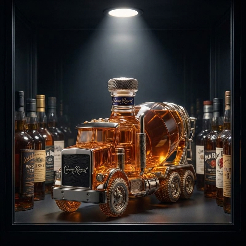 Whiskey Dekanter - Truck Edition