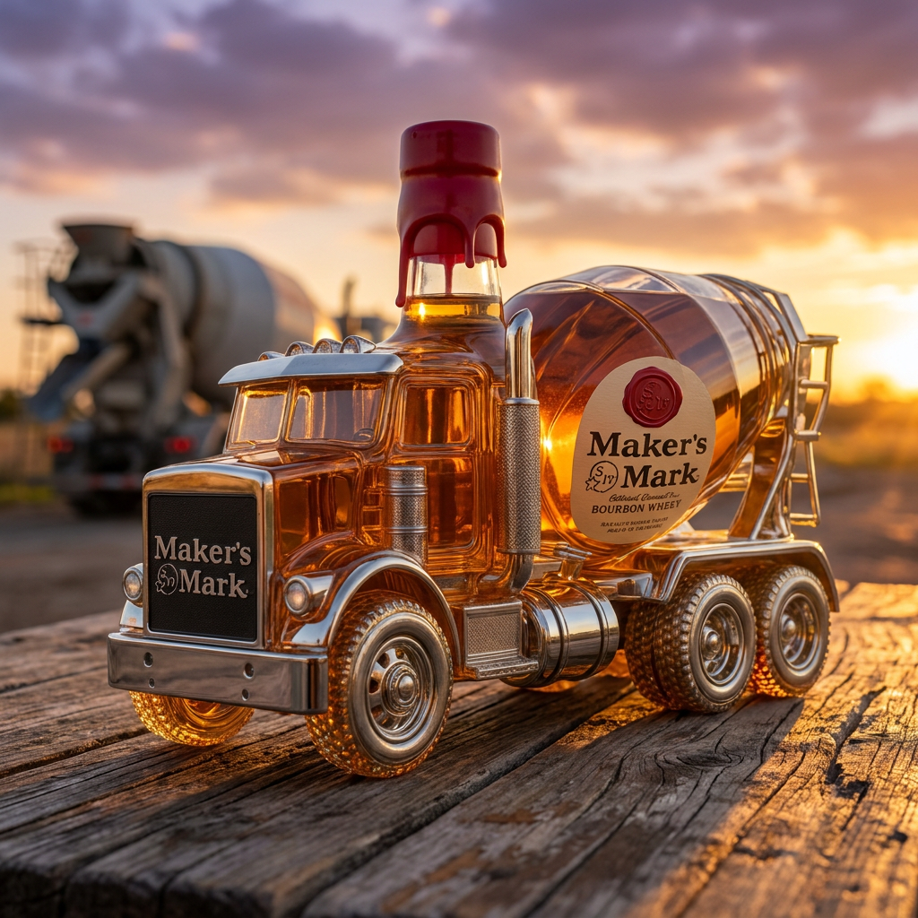 Whiskey Dekanter - Truck Edition