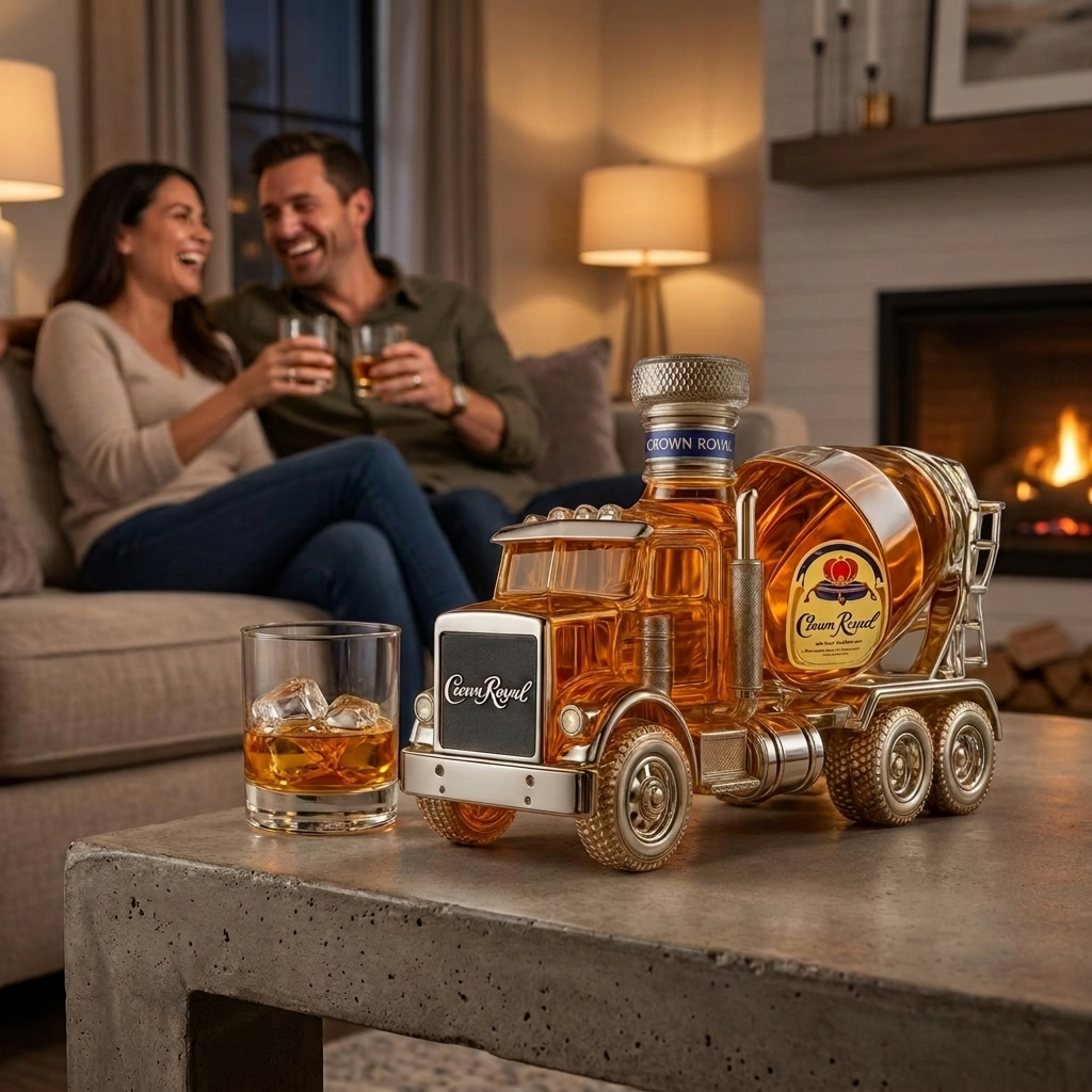 Whiskey Dekanter - Truck Edition
