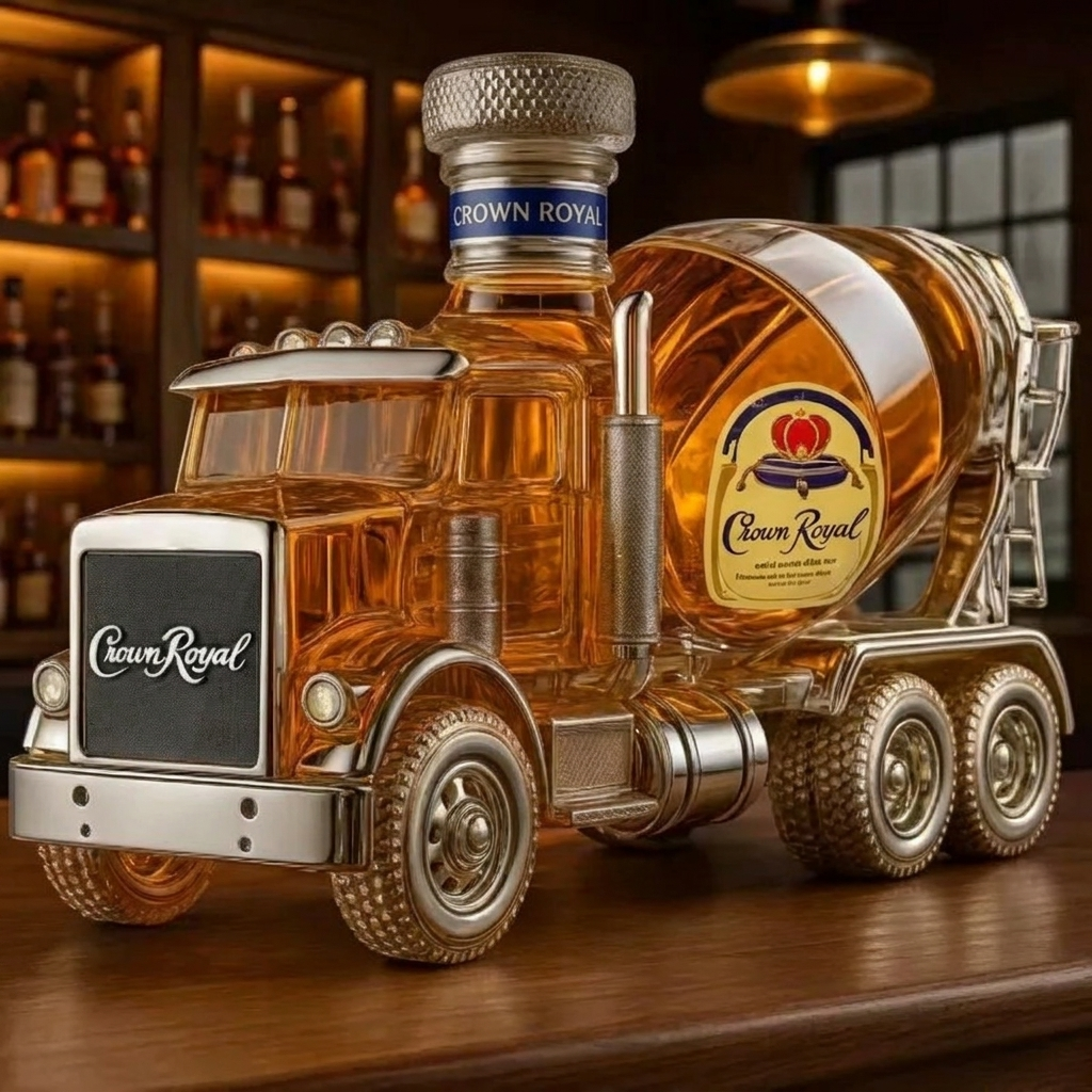 Whiskey Dekanter - Truck Edition
