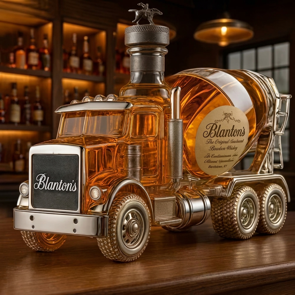 Whiskey Dekanter - Truck Edition