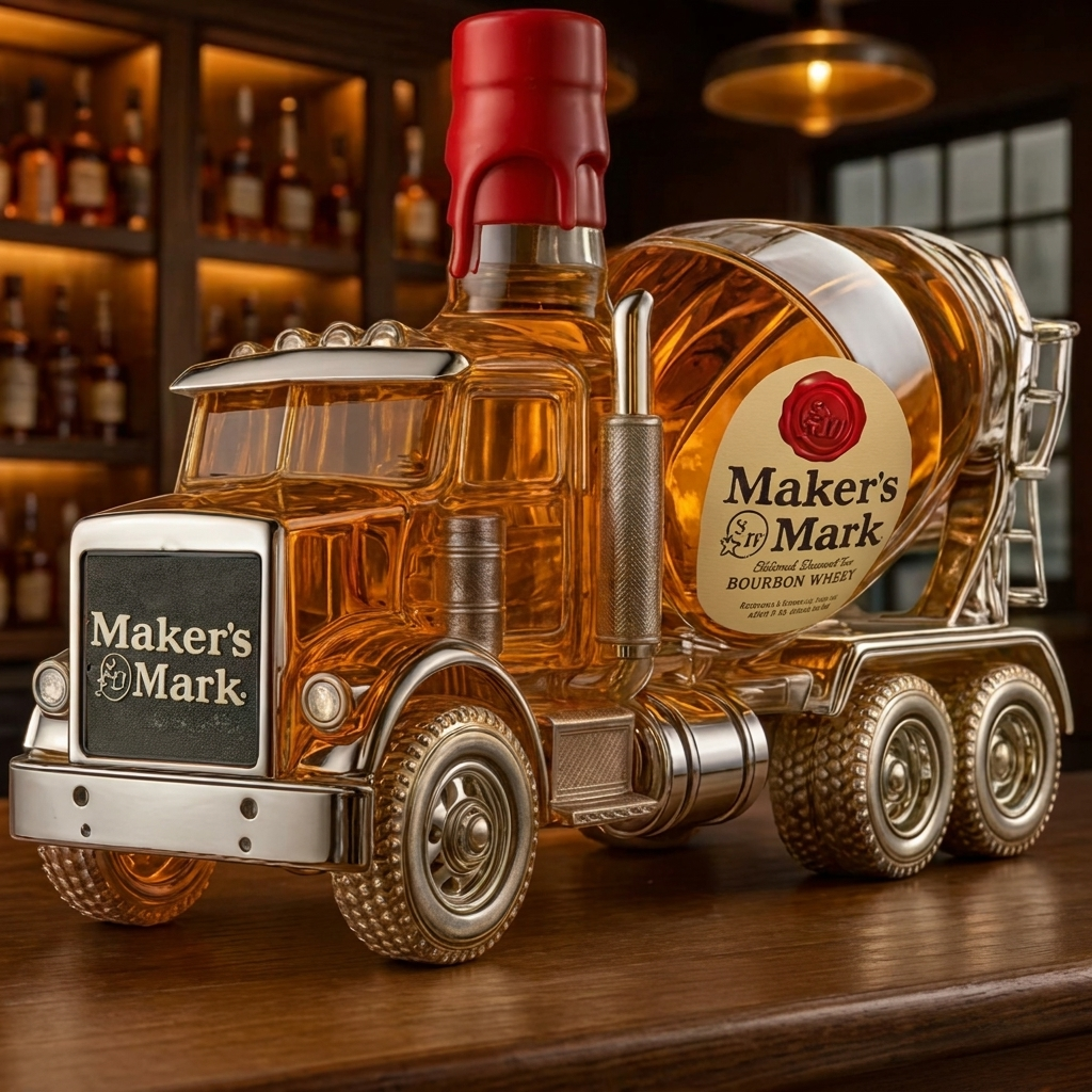 Whiskey Dekanter - Truck Edition